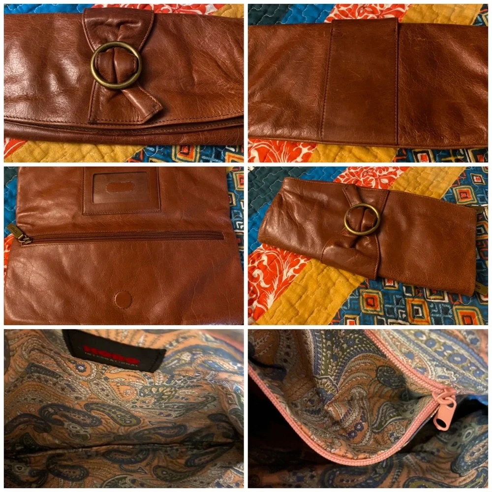 HOBO Leather Clutch